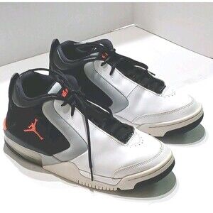 Jordan Big Fund Men's White Infrared Athletic Basketball Shoes